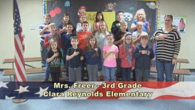 Mrs. Freer's 3rd Grade Class At Clara Reynolds Elementary School