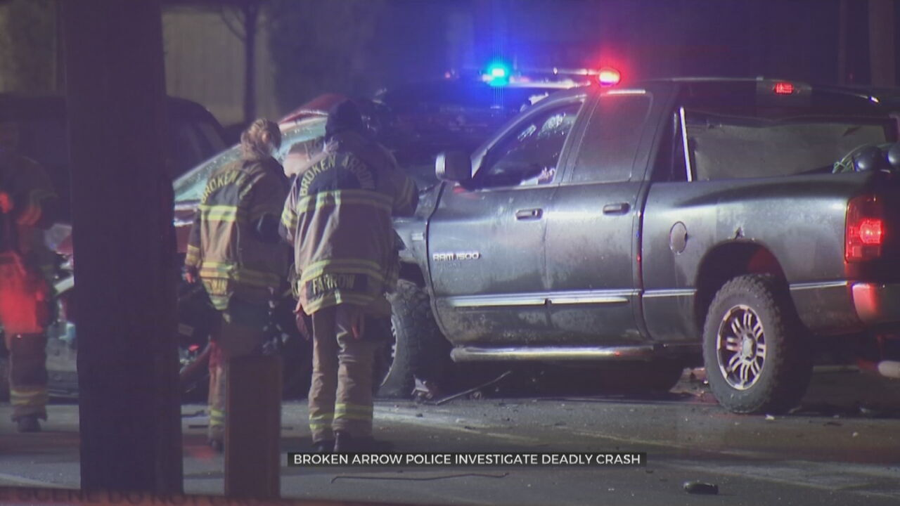 Broken Arrow Police Investigate Deadly Multi-Vehicle Crash