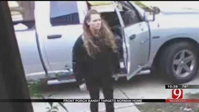 Caught On Camera: Woman Steals Packages In Broad Daylight