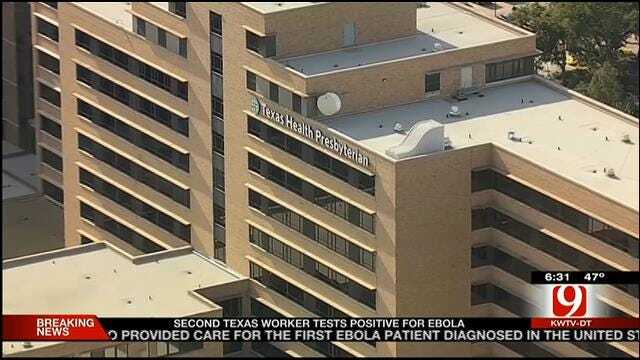 Second Texas Health Worker Tests Positive For Ebola