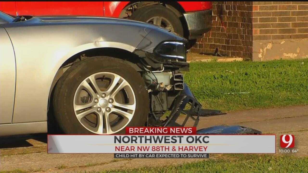 Police: Child Hit By Vehicle In Northwest Oklahoma City