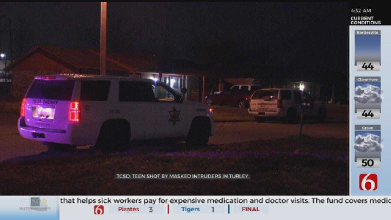 1 Shot After 3 Men Wearing Masks Enter Tulsa County Home
