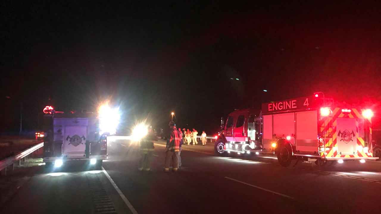 Emergency Crews, Agencies Respond To Head-On Collision In Noble 