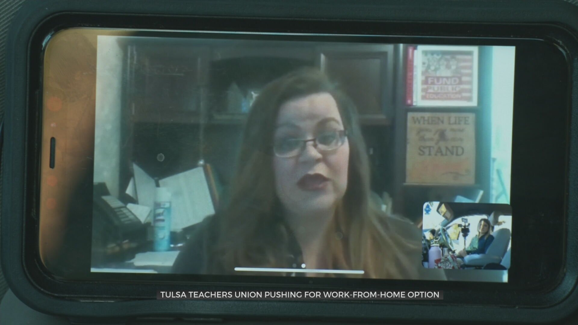 Tulsa Classroom Teachers Union Pushes For Work-From-Home Option 