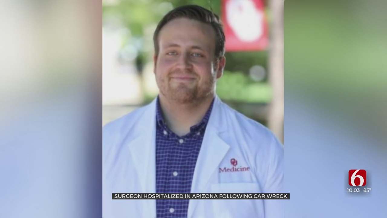 Family, Friends Trying To Get Tulsa Surgeon Home After Serious Wreck In Arizona