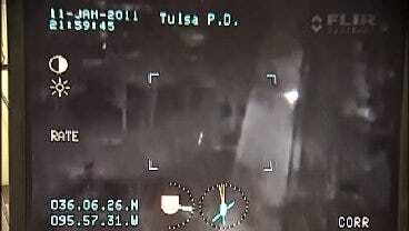 WEB EXTRA: Tulsa Police Capture Chase From The Sky