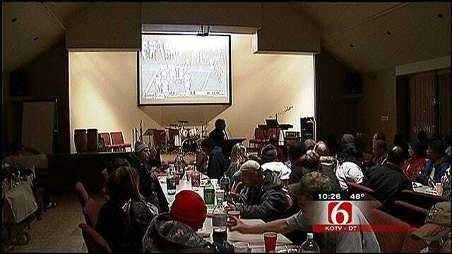 Salvation Army Hosts Bedlam Game Watch Party In Tulsa
