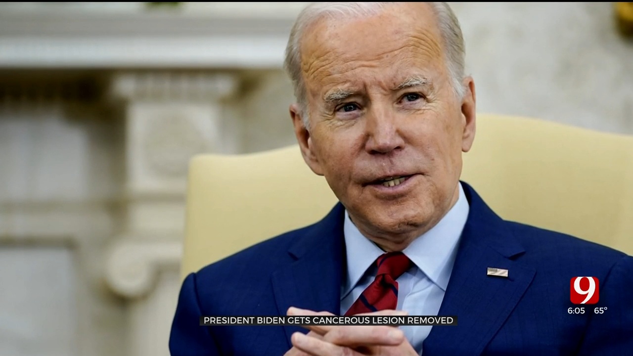Doctor: Lesion Removed From Biden's Chest Was Cancerous