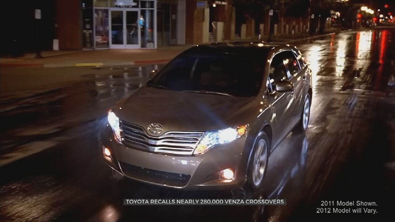 Toyota Recalls Venza SUVs To Fix Air Bag Wiring Problem