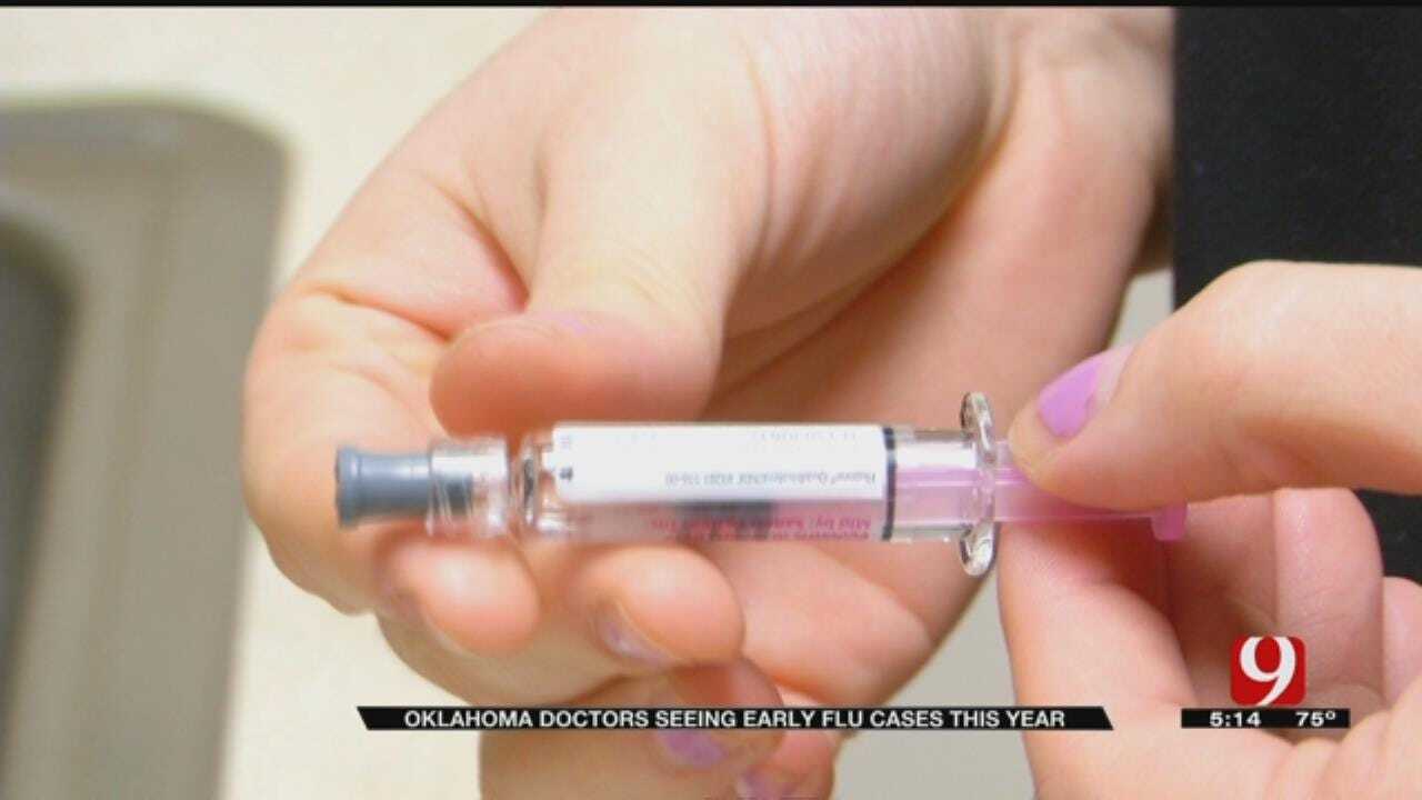 OKC Doctors Seeing Early Flu Cases This Year