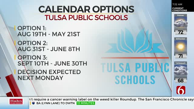 TPS Board Offering 3 Different Fall Calendar Options, Expected To Vote Next Week