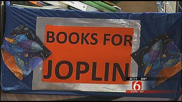 Broken Arrow Students Hold Book Drive For Joplin School