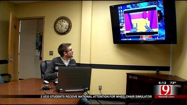 UCO Students Gain National Attention For Creating Wheelchair Simulator