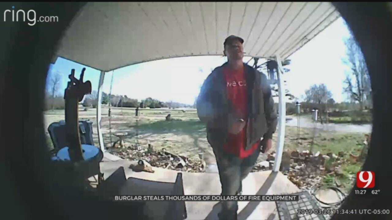 Burglar Caught On Mobile App Stealing From OKC Homes