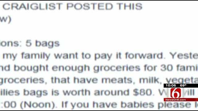 'Free Groceries' Ad Scams Several Oklahoma Families