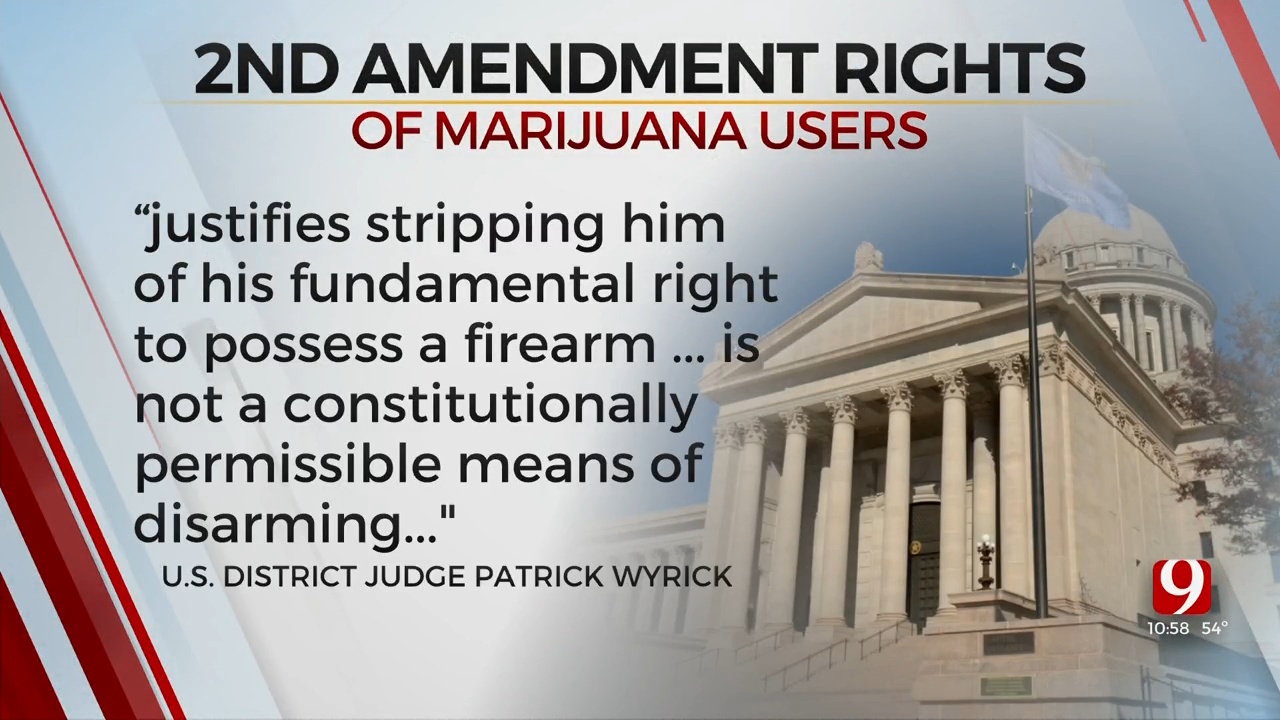 Federal Judge Rules Law Prohibiting Marijuana Users From Owning Gun Unconstitutional