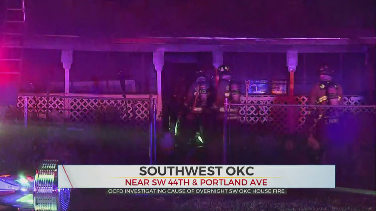 Firefighters Investigate Overnight SW OKC House Fire 