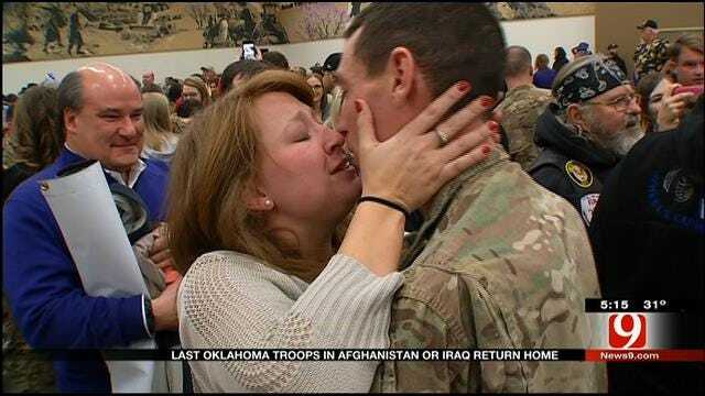 Last Oklahoma Troops In Afghanistan Return Home