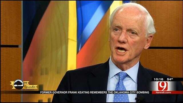 Governor Frank Keating Remembers OKC Bombing 20 Years Later