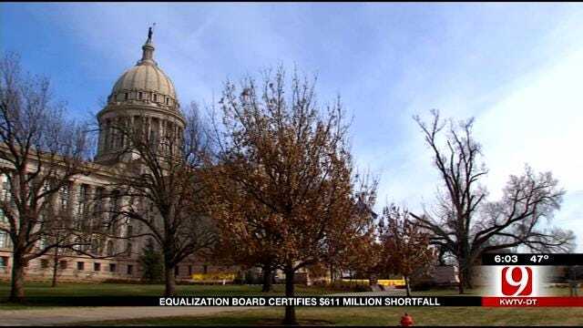 Board Approves $611 Million State Budget Shortfall