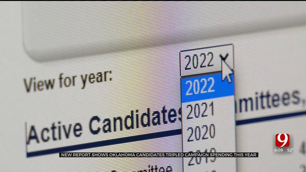 Oklahoma Candidates’ Campaign Spending Triples From 2021 To 2022, Ethics Report Shows 