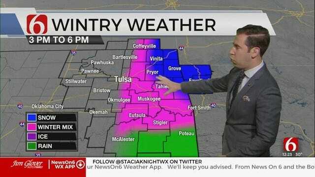 WATCH: Mike Grogan's Winter Weather Update At 12:50 PM