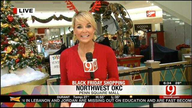 Shoppers Flock To OKC Stores For Black Friday Deals