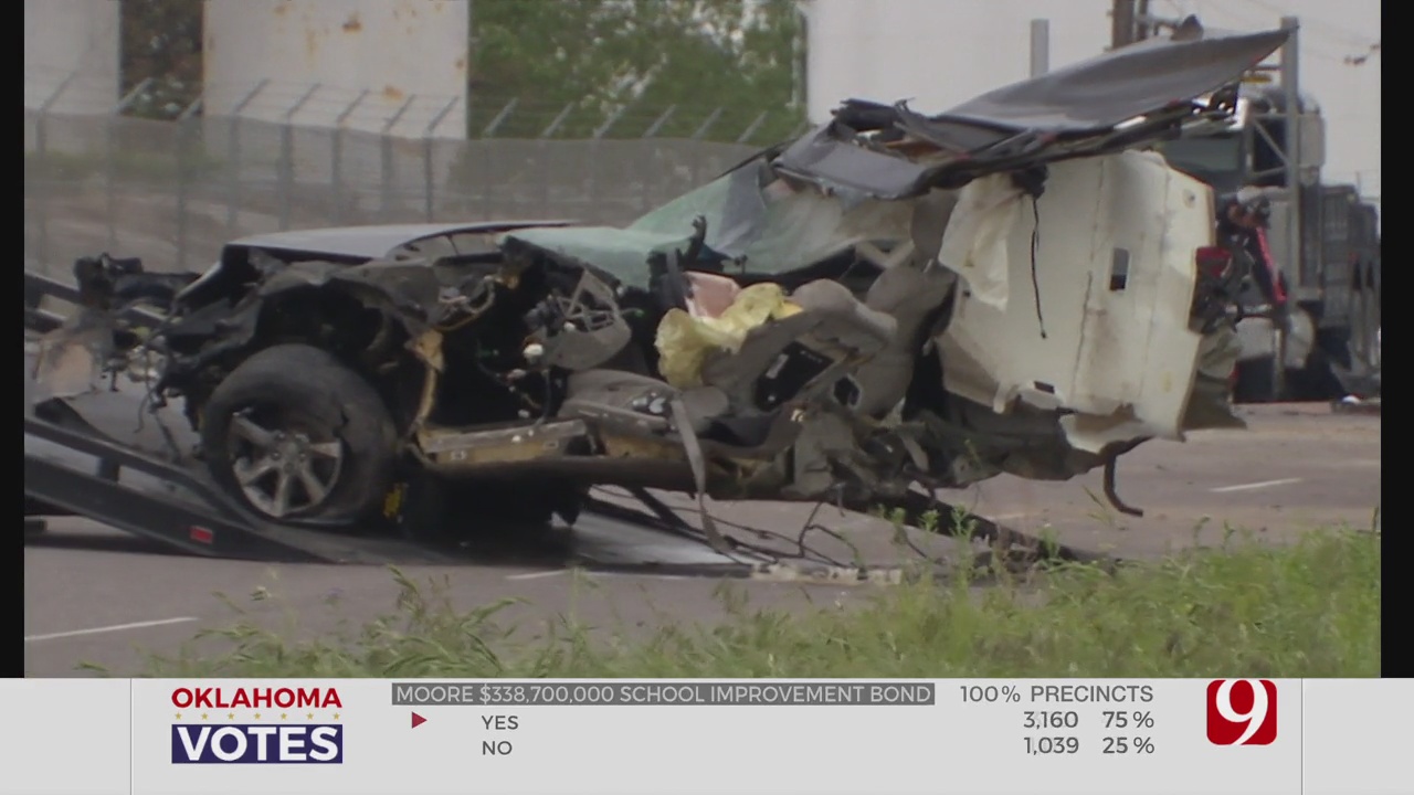 OHP Identifies Driver Killed In 6-Vehicle Crash In Del City  