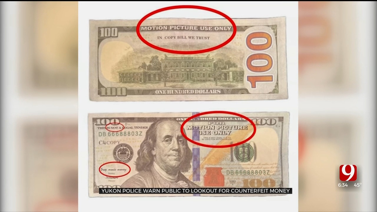 Yukon Police Warn Public To Lookout For Counterfeit Money