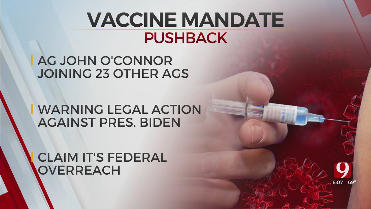 Okla. AG Joins 23 Other Attorneys General Threatening President Biden's Vaccine Mandate