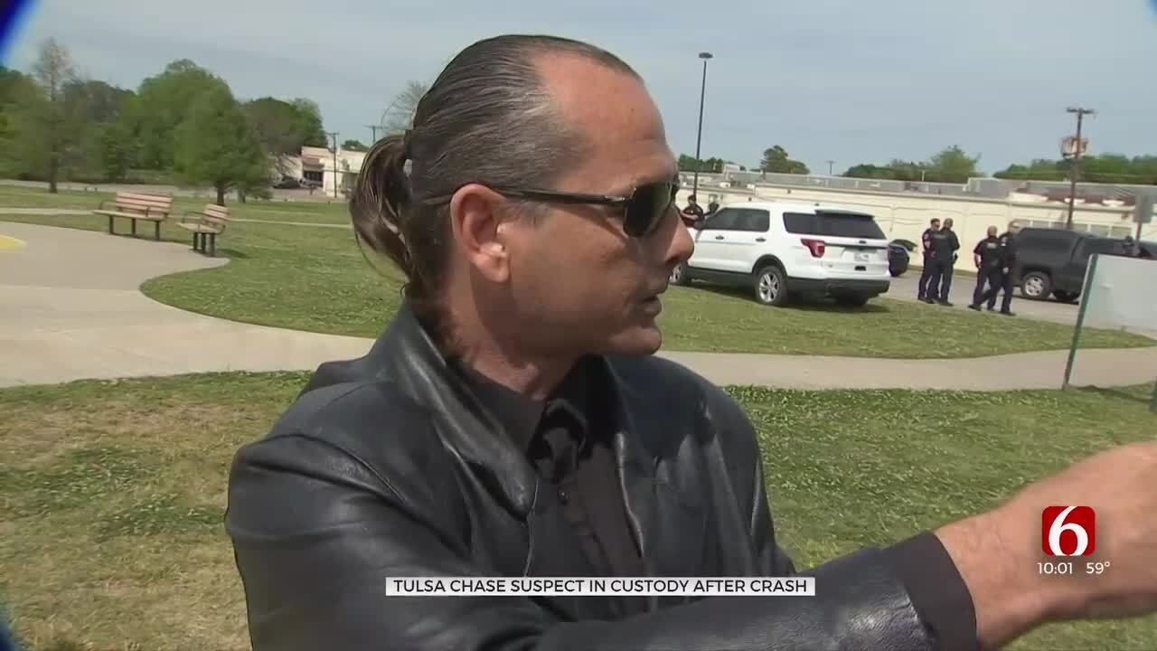 Witness Recalls Police Capturing Shooting Suspect In Tulsa Park