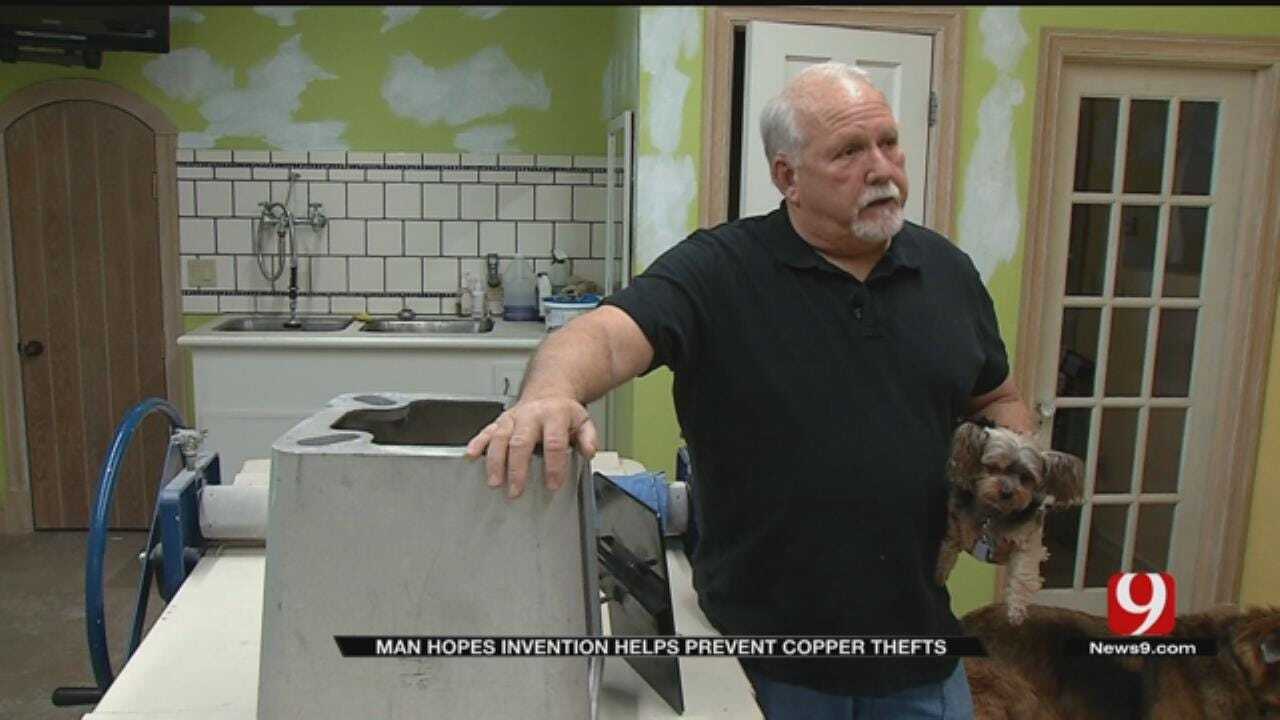 Oklahoman Creates Device To Help Stop Copper Theft