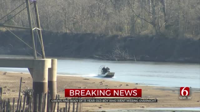 Body Of Missing Teen Found After Being Swept Away By Arkansas River