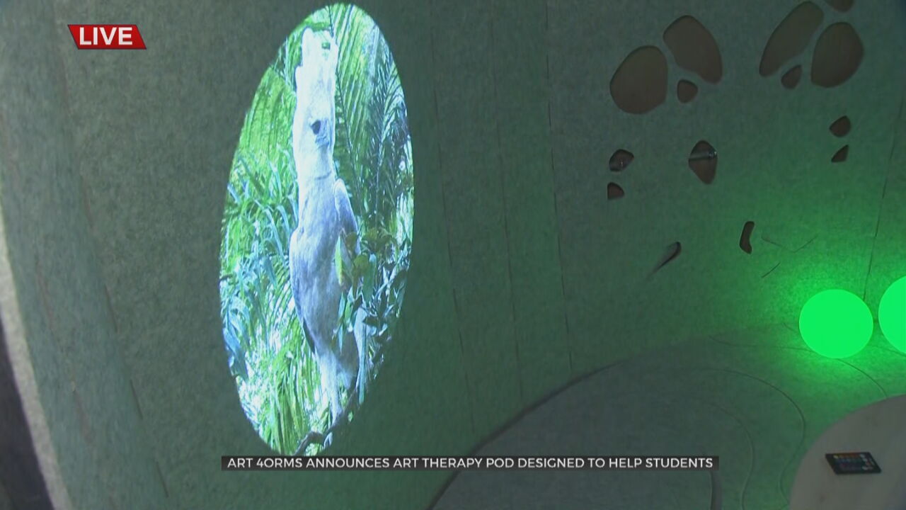 Art 4orms Foundation Announces Art Therapy Pod Designed To Help Students