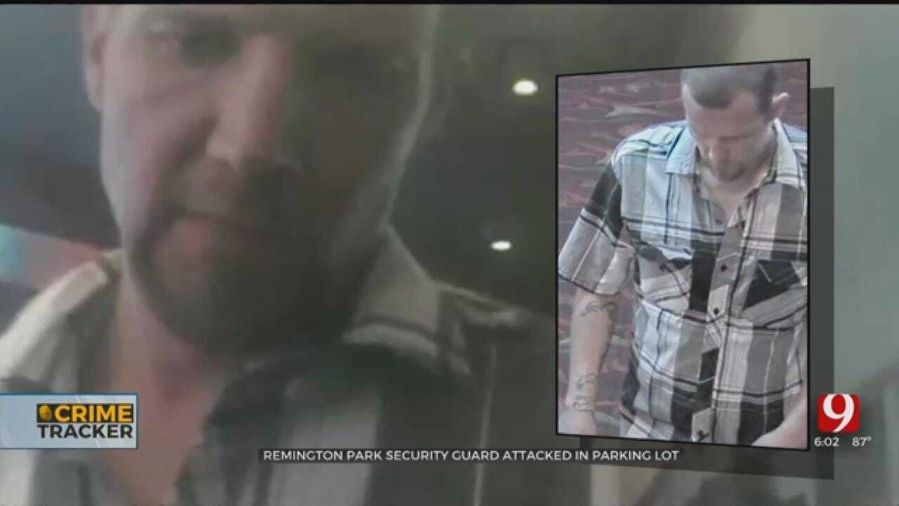 Caught On Camera: Man Wanted For Attacking Former Remington Park Guard In Parking Lot