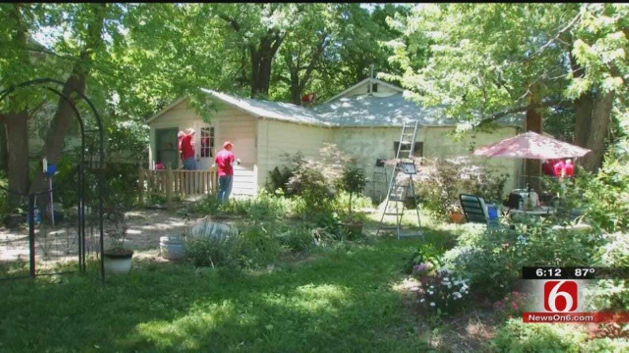 Tulsa Volunteers Step Up To Repair Family’s Home