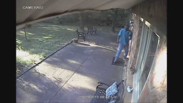 WEB EXTRA: OKC Police Release Video Of Suspect In Home Burglary