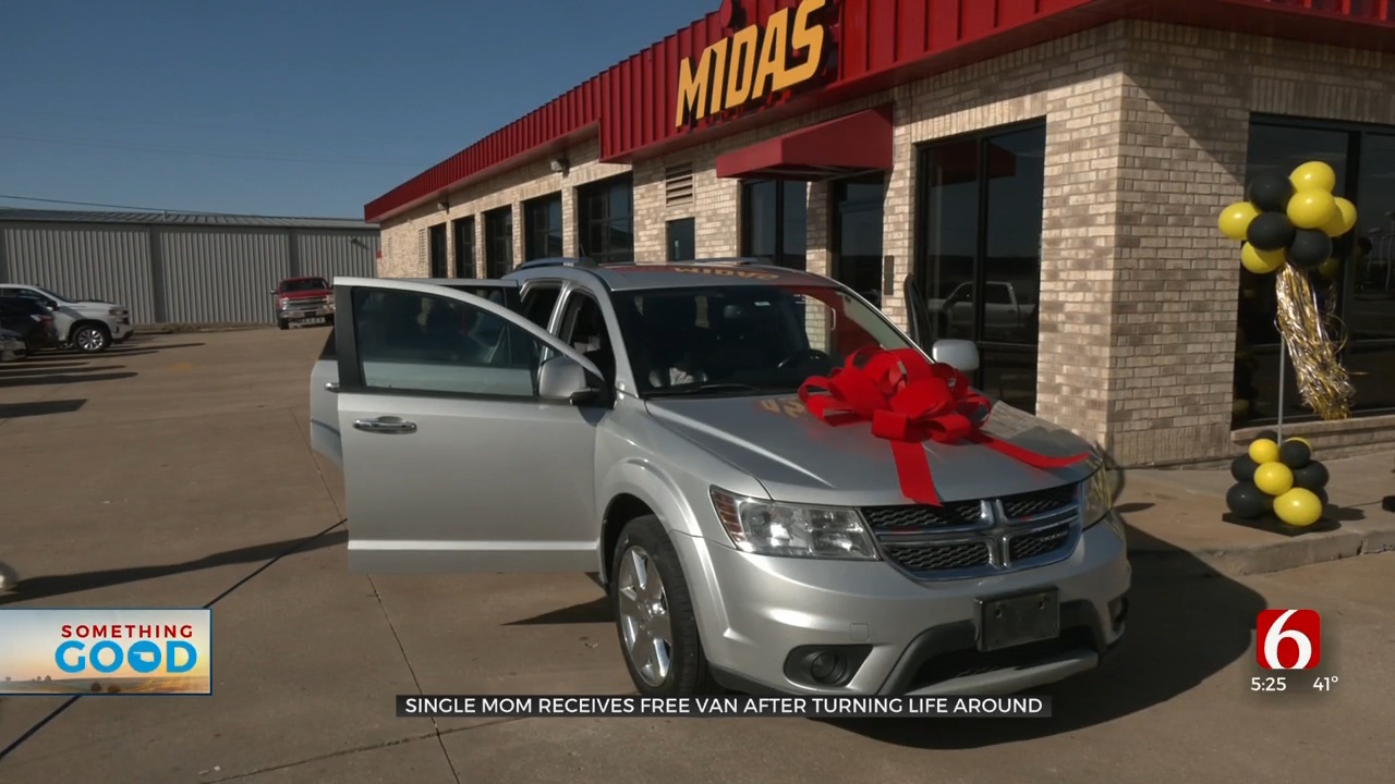 Single Mom Receives Free Van After Turning Life Around