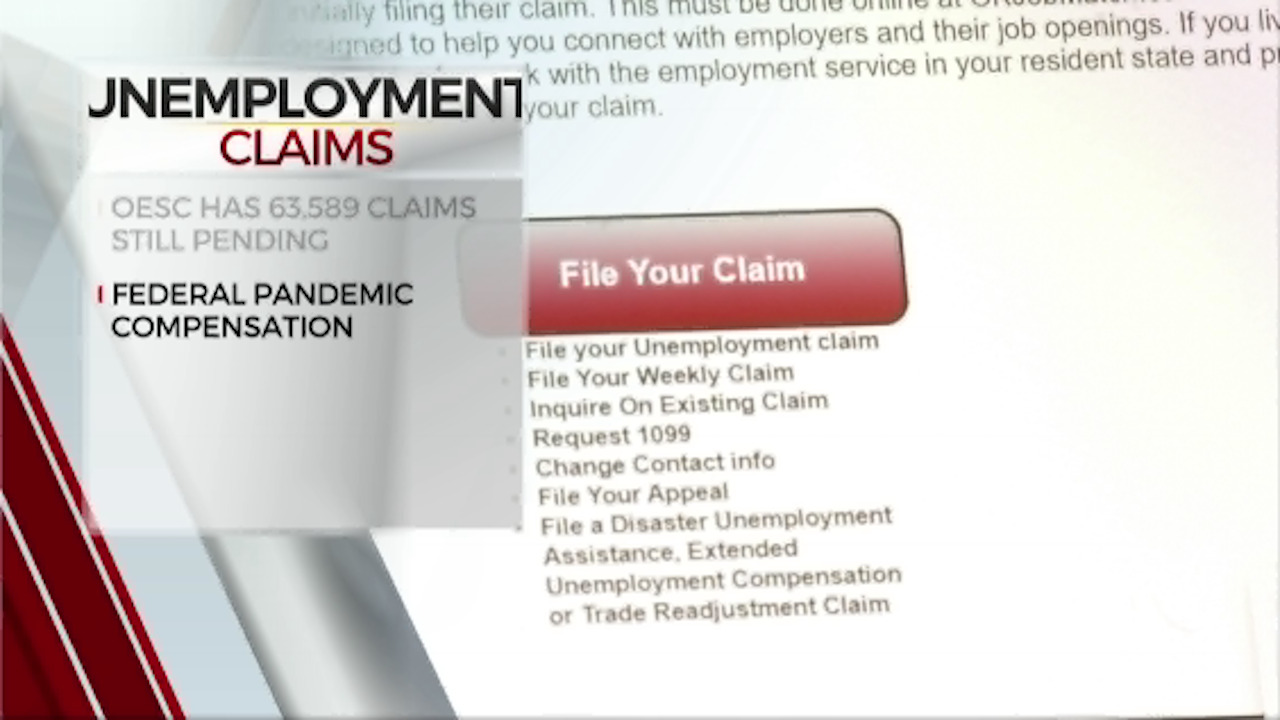 OESC Releases Update On Unemployment Claims