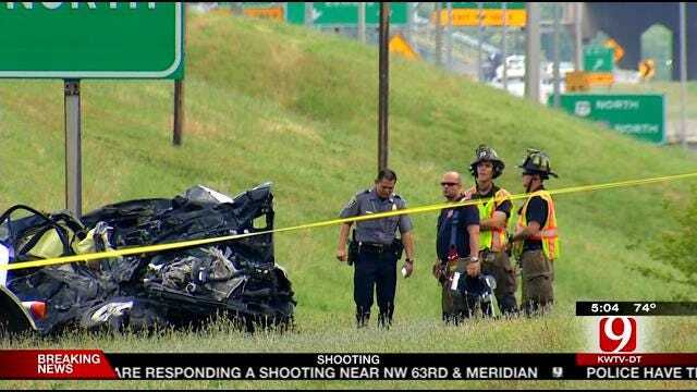 Driver Killed In Wrong-Way Crash On I-35, Near Dallas Junction