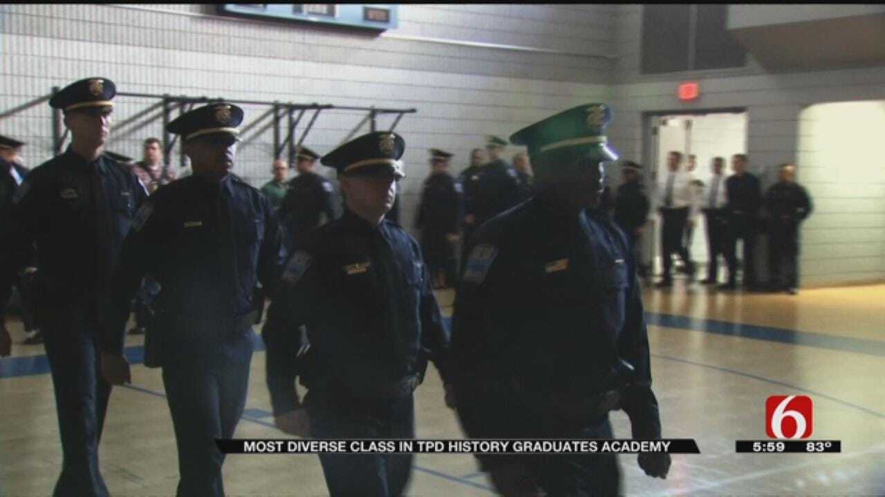 Tulsa Police Graduates 'Diverse' Class Of New Officers