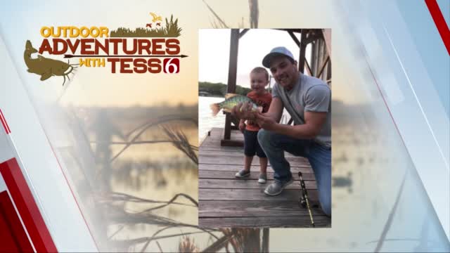 Watch: 3 Year-Old Grecyn Catches His First Fish