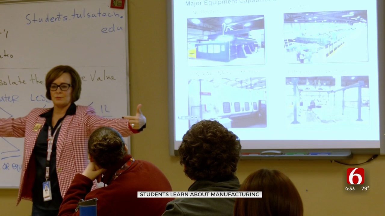 Broken Arrow High Schoolers Learn About Manufacturing Jobs In Their Own Backyard
