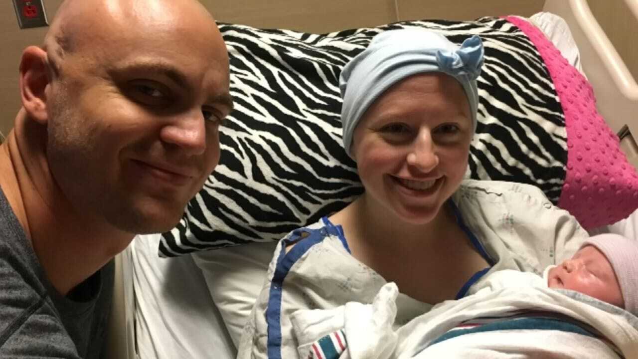 OK Woman Fights Through Breast Cancer Diagnosis While Pregnant
