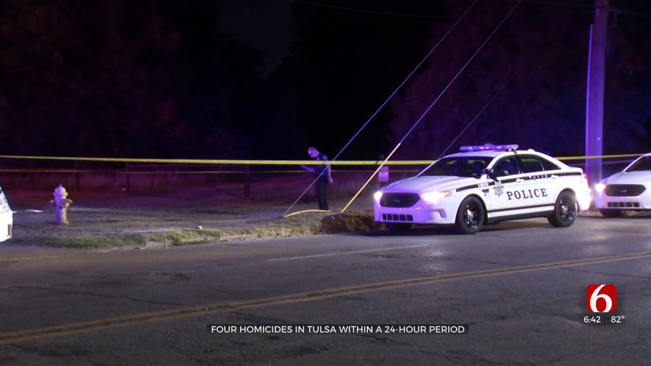 Tulsa Sees 4 Homicides Within A 24-Hour Period