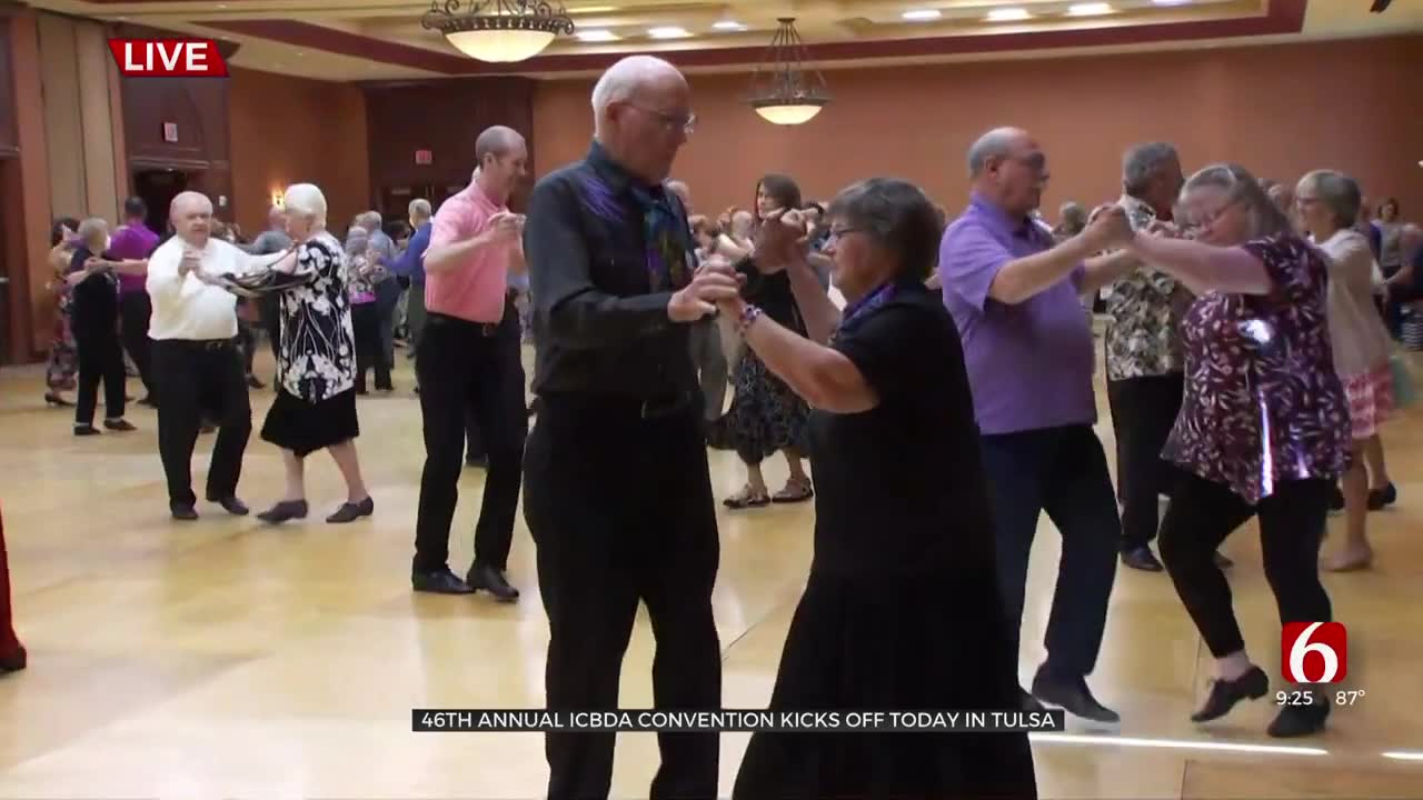 46th Annual International Choreographed Ballroom Dance Association Convention Kicks Off In Tulsa
