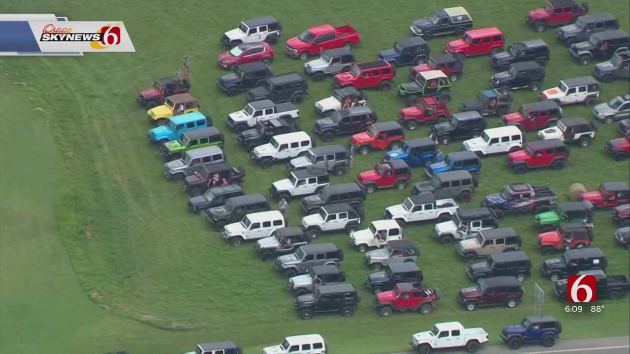 Jeep Community Fulfills Hulbert 9-Year-Old’s Wish Of Jeep Procession For Dad’s Funeral 