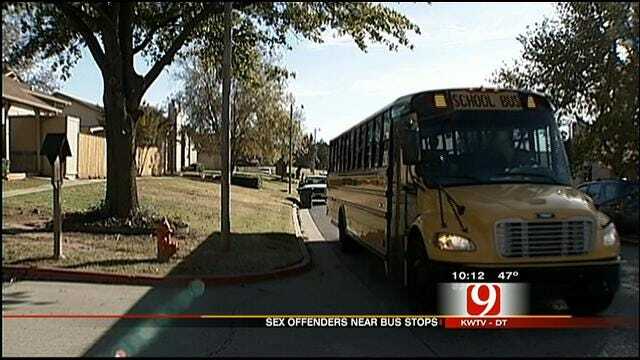 Some Oklahoma School Bus Stops Near Sex Offenders