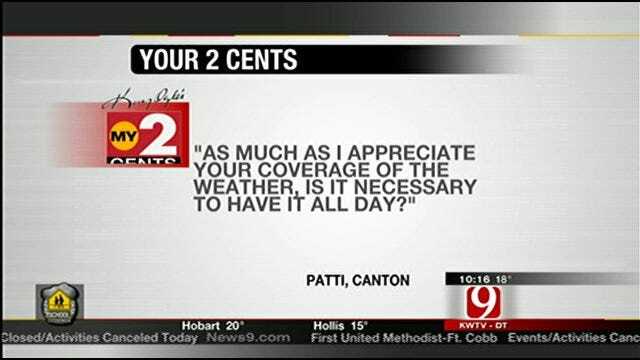 Your 2 Cents: Questions, Comments On News 9's Blizzard Coverage