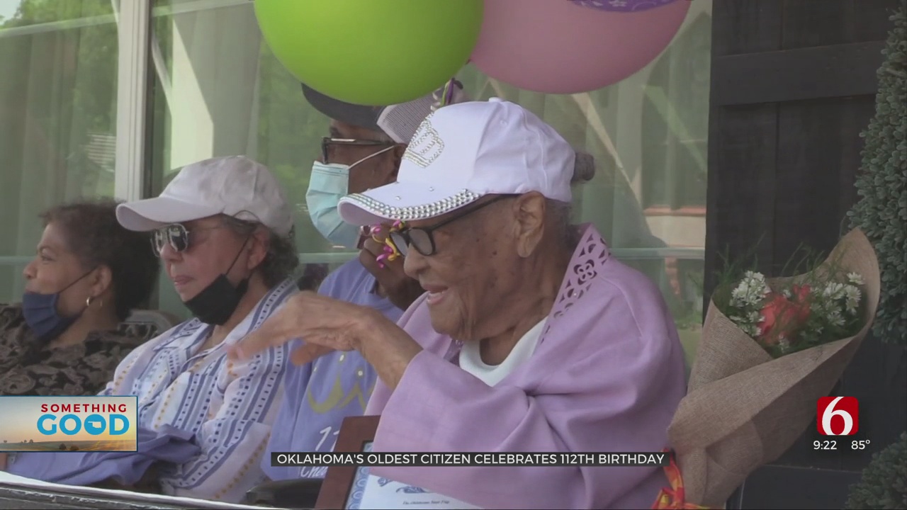 Something Good: Guthrie Woman Celebrates Her 112nd Birthday